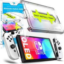 Power Theory Screen Protector [Premium Tempered Glass For Switch Oled 7&quot; - £28.79 GBP