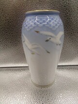 VINTAGE BING AND GRONDAHL B&amp;G DENMARK seagulls 5 1/2&quot; VASE [50] - £27.76 GBP