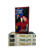 VHS Zoo Life with Jack Hanna Set Of 4 VHS Tapes Bonkers for Babies Rain ... - £9.73 GBP