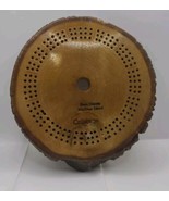 Vintage 3 Track Round Wood Treebark Cribbage Board Mackinac Island MI Va... - $29.96