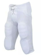 CHAMPRO FPCY XLarge Youth White Integrated Football Pant with Built-in Pads-NEW - £31.19 GBP