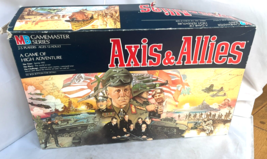 Vtg 1984 Axis &amp; Allies Board Game Mb 99.9% Complete Milton Bradley Great Cond - £68.01 GBP
