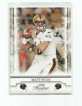 Matt Ryan (Atlanta Falcons) 2008 Playoff Prestige Football Rookie Card #179 - £7.58 GBP