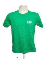 2009 Northwestern University Gamma Phi Beta Adult Small Green TShirt - £15.31 GBP