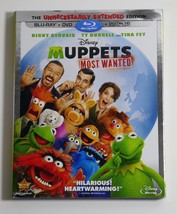 Disney Muppets Most Wanted (Blu-ray/DVD, 2014, 2-Disc Set) - £11.85 GBP