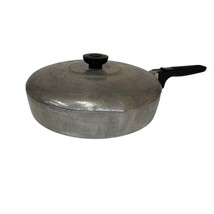 Wagner Ware Magnalite 4508-P 10 Inch Frying Pan Saute Skillet With Lid Vintage - $74.08