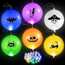 Halloween Punch Balloons For Kids Halloween Party Game Favor Supplies Decoration - £16.02 GBP