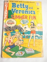 Archie Giant  Series #155 Betty and Veronica Summer Fun Fair 1968 Pin-Ups - £7.95 GBP
