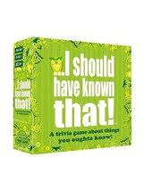Test Your Knowlee with the I Should Have Known That! Puzzle Quiz Game d Trivia G - £84.87 GBP