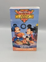 Walt Disney Mini Classics Mickey&#39;s Christmas Carol (VHS, 1994) New Unopened - £28.07 GBP