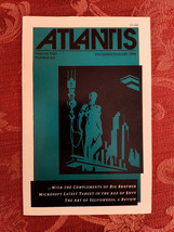 Rare ATLANTIS magazine December January 1994 Vincent M. Penzo Michael Hurd - £16.99 GBP