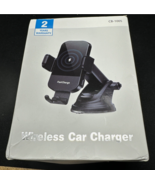 CHGeek Wireless Car Charger, 15W Fast Charging Auto Clamping For iPhone ... - $19.99