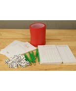 DIce Game Lot BUNCO Set Southern Living Home Instructions Score Pad Cup ... - £11.67 GBP