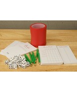 DIce Game Lot BUNCO Set Southern Living Home Instructions Score Pad Cup & Dice - $14.84