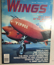 WINGS aviation magazine April 1990 - $13.85