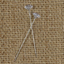 144 Pcs Corsage Bouquet Pins for Flowers, 1.75 Inch Floral Diamond 2 Inc... - $8.99