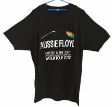 Aussie Pink Floyd  &quot;Exposed in the Light&quot; World Tour 2012 Black Double T... - £32.92 GBP