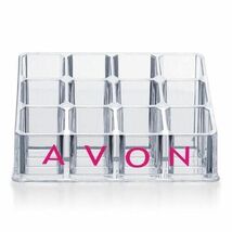 AVON Lipstick Holder Caddy &quot;CLEAR&quot; (Holds 12 Lipsticks) NEW!!! - $13.43 CAD