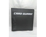 Black Card Guard 3 Ring Trading Card Binder With 56 Toploading Pages - £31.64 GBP