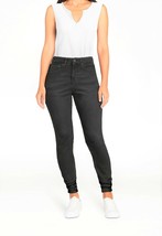 Free Assembly Women&#39;s Cozy Black Denim High-Rise Skinny Jeans Size 20 Ne... - £19.15 GBP