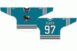 jq San Jose sharks NHL Hockey Logo Poster Art Print 12x8in Metal Sign Vi... - $24.74