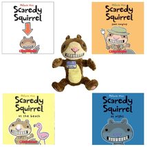 Scaredy Squirrel , Scaredy Goes Camping , Scaredy at The Beach and Scaredy at Ni - £55.94 GBP