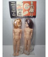 Vintage Allison “Dress Me Doll”  Pair of 2 Dolls w/Sleep Eyes – 1960s Se... - $29.69