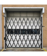 VEVOR Single Folding Security Gate Rolling Door Gate 6-1/2&#39;H x 6-1/2&#39;W F... - £201.42 GBP