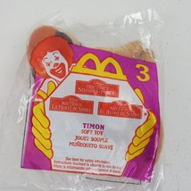 Vintage 1998 McDonald&#39;s Disney Lion King #3 Toy Happy Meal NEW Sealed - $16.83