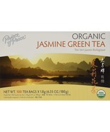 Prince of Peace Organic Jasmine Green Tea, 100-Count (Pack of 6) - $44.54
