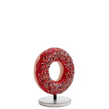 Red Donut Over Sized Statue - $8,721.30 MXN