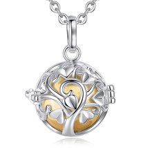 18mm Tree of Life Cage Urn Necklace for Ashes for Women Man Holder Capsule Hollo - £18.60 GBP
