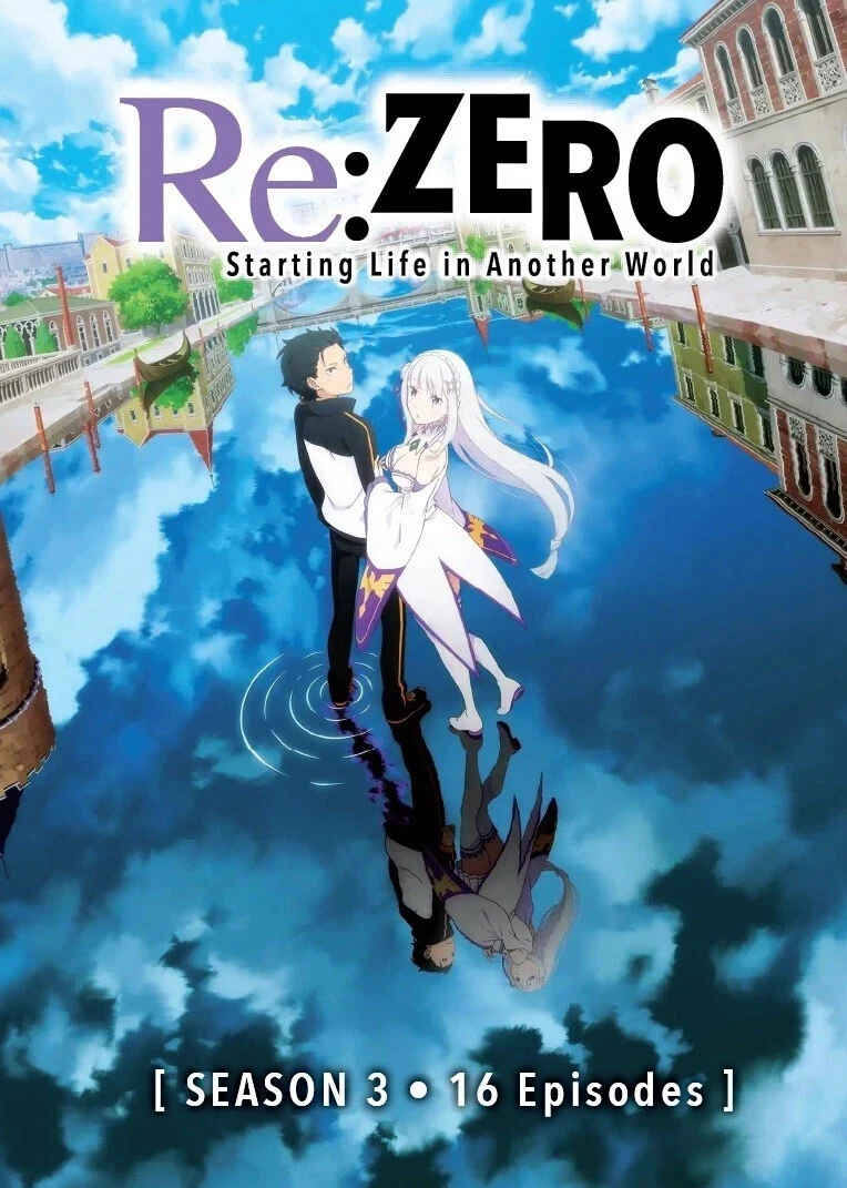 Re:Zero -Starting Life in Another World Season 3 DVD (English Dub) (Anime) - $30.99