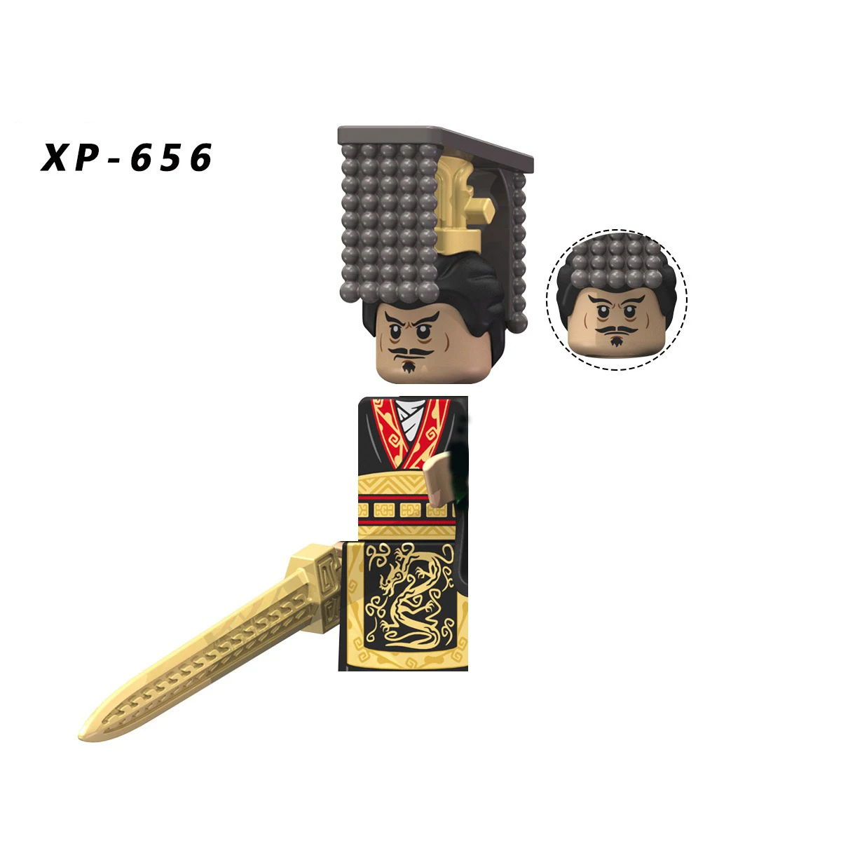 Ancient Chinese Military Figures:Qin,Han,Ming,Qing Dynasties Bricks Toys... - $10.12