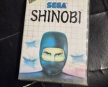 Shinobi (Sega Master System, 1988) No Manual Authentic/ case has minor d... - $19.79
