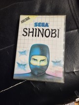 Shinobi (Sega Master System, 1988) No Manual Authentic/ case has minor damage - $19.79