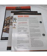 Warhammer 40K Kill Team Starter Set Booklet With (2) Begin Here! Sheets - €18,56 EUR