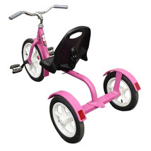 LADY BUG CHOPPER BIKE - Bright Pink Amish Handcrafted Girls&#39; Tricycle USA - £305.06 GBP