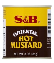 S&amp;B Oriental Hot Mustard 3 Oz (pack Of 2) - £32.46 GBP