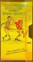 Football Follies and Highlights of Super Bowl V - VHS - Preowned - £36.54 GBP