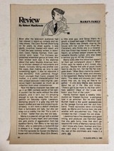 1983 Mama’s Family Review Vintage 1 Page Article Vicki Lawrence Ar1 - £5.33 GBP