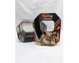 **EMPTY TIN** Pokemon TCG Evolving Skies Eevee Evolutions Flareon Empty Tin - $28.50