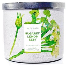 Bath &amp; Body Works Sugared Lemon Zest  3 wick Jar Candle 14.5 oz. - $510.19 MXN