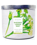 Bath &amp; Body Works Sugared Lemon Zest  3 wick Jar Candle 14.5 oz. - $37.90 CAD