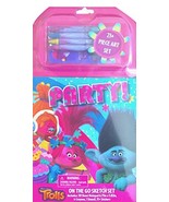 Dreamworks Trolls Children&#39;s 21 Pc Art Set On The Go Sketch Set - $6.18