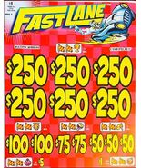 $1 Instant Pull-Tabs -Fast Lane or Similar Game with Different Title 400... - $5,912.25 MXN