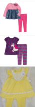 Kids Headquarters Little Girls Tunic &amp; Leggings, Choose Sz/Color - £14.11 GBP