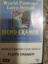 Floyd Cramer &quot;World Famous Love Songs&quot; Pre-Loved Cassette Tape 1984 - £3.78 GBP
