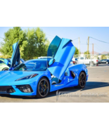 Chevrolet Corvette C8 2020-2025 Bolt on Lambo Door kit Vertical Doors In... - €2.173,40 EUR