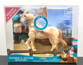 DreamWorks Spirit Riding Free Sounds Action Mystery Horse Pose Toy Fun Gift NEW - £21.79 GBP